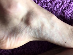 Amateur Foot Fetish Girlfriend Sucks And Gives A Footjob