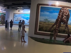 Big Ass Thai GF Museum Visit And Fuck