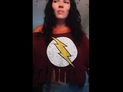 Cute Amateur Brunette Naughty In Solo Jerking Show On Camera