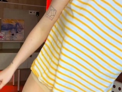 Great Big Boobs On Masturbating Redhead
