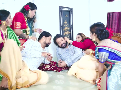 Witness These Indian Three Ways With Step Siblings, Step Dads, And Bosses Simultaneously For A Real Messy Group Sex!