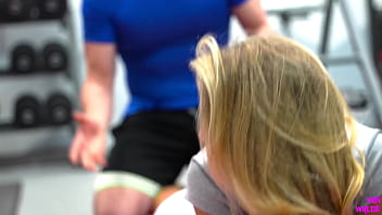 Bonnie Blue Needs A Gym Workout And A Creampie