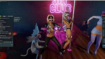 Sexi Nightwiush Baby And Milena Dancing And Kisses