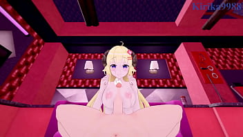 Tsunomaki Watame And Hoshimachi Suisei Intense Sex. – Hololive VTuber POV Hentai