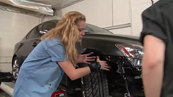 Ariel Stoman And Daisy Layne Have Fun After The Car Wash