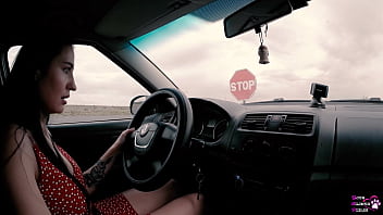 Long Haired Teen Sucks And Fucks For Driver&#039_s License